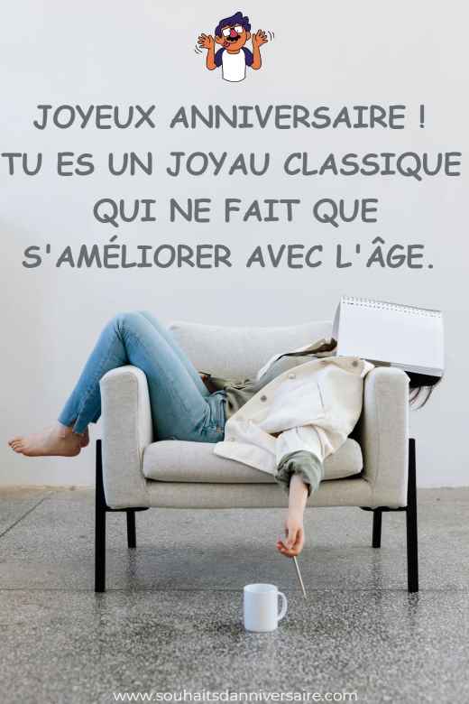 Joyeux anniversaire ! Tu es un joyau classique qui ne fait que s'améliorer avec l'âge.