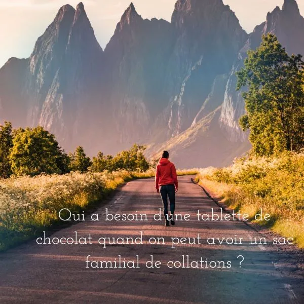 Qui a besoin d’une tablette de chocolat quand on peut avoir un sac familial de collations ?