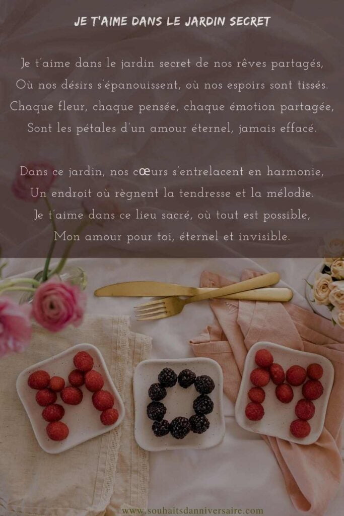 Je t'aime maman poème