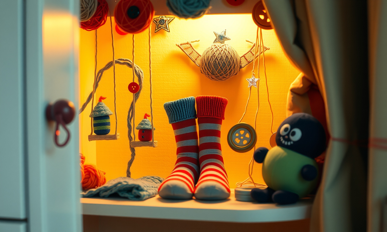 The Sleepwalking Socks and the Sock-Monster's Surprise