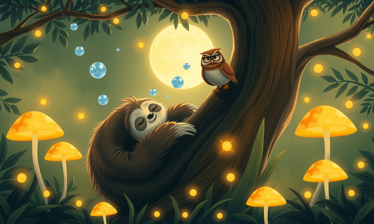 The Sleepy Sloth Who Snored So Loudly